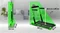 Image Banda de alergat THUNDER RACE GREEN