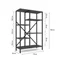 Image Raft Nex Loft Cascade 1090x700x300 mm, 5 rafturi, Antracite