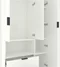 Image Dulap cu usi batante Nex Home A002L, 1000x420x2300 mm, White Snow