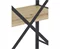 Image Стеллаж Nex Loft 1100x600x240 mm, 4 rafturi,  Anthracite/ Oak Artisan