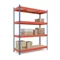 Image Стеллаж Nex Titan 1800x1200x500 mm, 4 rafturi Blue/Orange