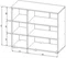 Image Comodă Nex Home A027, 1000x420x900 mm, Cashmere