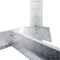 Image Стеллаж Nex Budget 1800x900x400 mm, 5 полок, оцинкованный