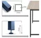 Image Masă de birou Nowy Styl FOLD 1200 Black/Anthracite