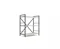 Image Стеллаж Nex Loft 900x800x400 mm, 3 полки, Anthracite/ Oak Artisan