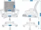 Image Fotoliu de birou HALMAR SMART CM-332980 Blue