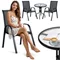 Image Комплект садовой мебели Sofotel SO-981 Black/Transparent