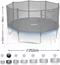 Image Батут Neo Sport NS-08Z221 Black/Blue