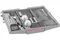 Image Mașina de spălat vase încorporabilă BOSCH SMV46KX55E