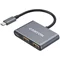 Image Адаптер CANYON DS-3 3in1 USB-C Dark Grey