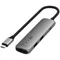 Image Адаптер SATECHI 4-in-1 USB-C Slim Space Grey
