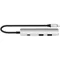 Image Адаптер SATECHI 4-in-1 USB-C Slim Silver