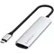 Image Адаптер SATECHI 4-in-1 USB-C Slim Silver