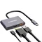 Image Адаптер CANYON DS-4 3in1 USB-C Grey