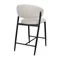 Image Scaun Bar Marcus Beige + Black Legs