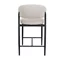 Image Scaun Bar Marcus Beige + Black Legs
