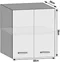 Image Верхний модуль Belini TOR SG2-60/2/WT/WT/0/B1 White Matt