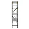 Image Стеллаж складской 4 полки 200x50x200 Black Gray