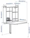 Image Masă rabatabilă de perete Ikea Norberg 64x60