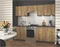 Image Кухня Halmar Daria 2.4м Wotan Oak/Anthracite