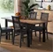 Image Masă Ikea Alhult Black/Brown