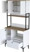 Image Bufet Mirage Meble JE159 White/Walnut