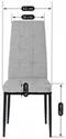 Image Scaun Mebel Elite Tex Grey/Black