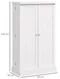 Image Dulap-cămară Homcom 83A-096V80WT White
