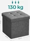 Image Puf Songmics LSF028G01 Dark Grey