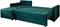 Image Canapea de colț Space Meble Mos L Itaka 39 Turquoise Dark