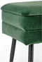 Image Bancheta Halmar Velva Dark Green/Black