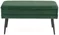 Image Bancheta Halmar Velva Dark Green/Black