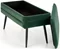 Image Bancheta Halmar Velva Dark Green/Black