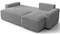 Image Canapea de colț Space Meble Ambro L Poso 60 Dark Grey