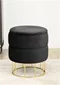 Image Puf Akord Elza Gold/Black