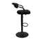 Image Scaun de bar SB-31 Catifea Black +Black Leg