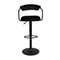 Image Scaun de bar SB-31 Catifea Black +Black Leg