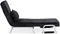 Image Fotoliu Mebel Elite Bart Velur Black/Chrome