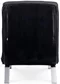 Image Fotoliu Mebel Elite Bart Velur Black/Chrome