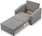 Image Fotoliu Magnifico Meble Orbit 90 Malmo New 90 Light Grey