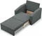 Image Fotoliu Magnifico Meble Orbit 90 Malmo New 95 Dark Grey
