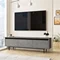Image Тумба под телевизор Mirage Design Luvio LV1-RL Concrete/Larex Black
