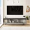Image Тумба под телевизор Mirage Design Luvio LV1-RL Concrete/Larex Black