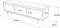 Image Тумба под телевизор Mirage Design Luvio LV1-RL Concrete/Larex Black
