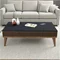 Image Журнальный столик Mirage Meble Milan 105x35x60 Anthracite/Walnut