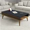 Image Журнальный столик Mirage Meble Milan 105x35x60 Anthracite/Walnut
