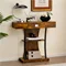 Image Консольный стол Costway JV10598CF Brown/Black