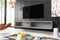Image Тумба под телевизор Bratex Lowboard D 180 Concrete