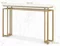Image Консольный стол Costway JV11202WH White/Gold