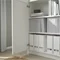 Image Книжный шкаф Ikea Billy/Oxberg стеклянные двери 160x30x202 (Белый)